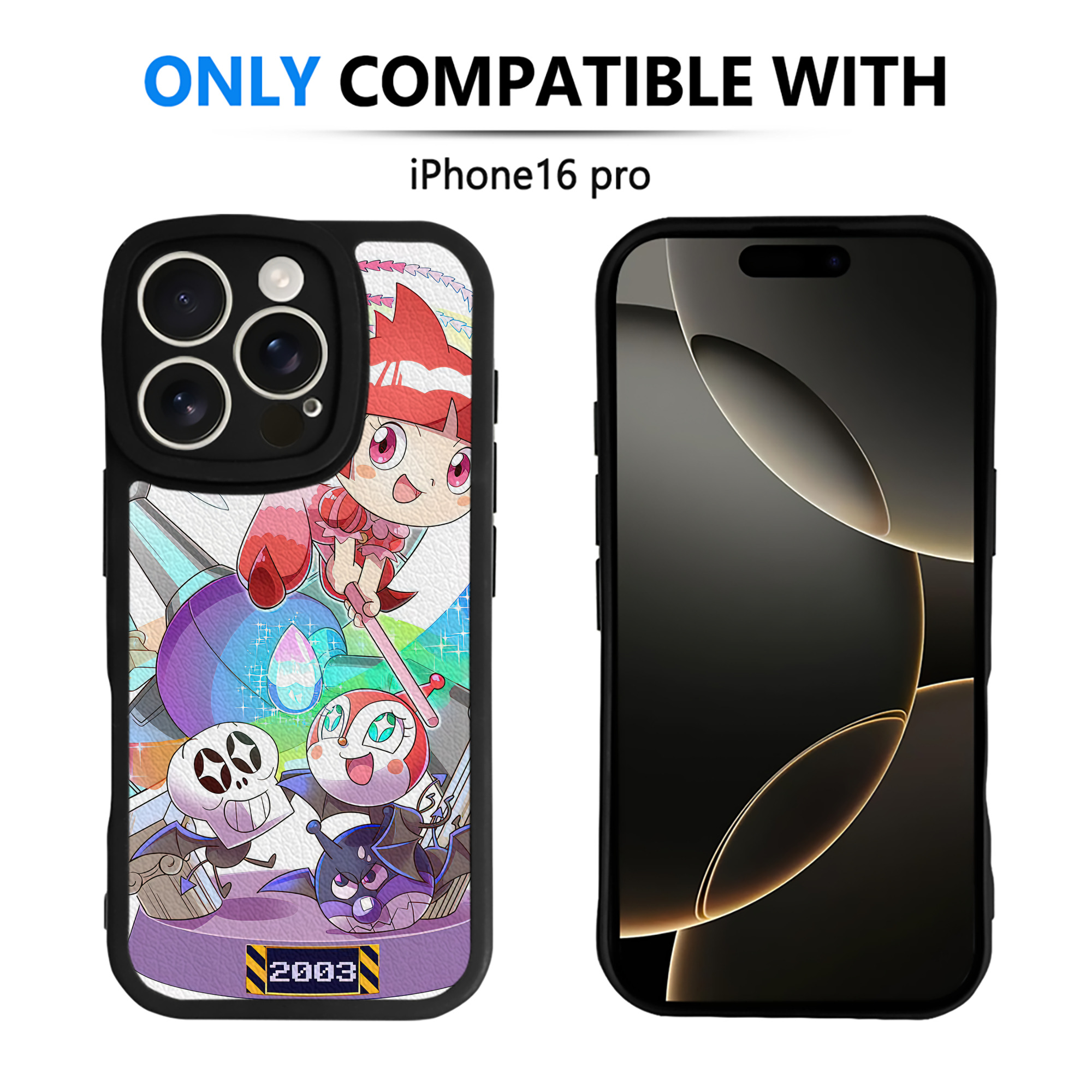 （画像用） アンパンマン Anpanman 【iPhone 16シリーズ対応】シリコンスマホケース（レザー調） 材質：シリコン